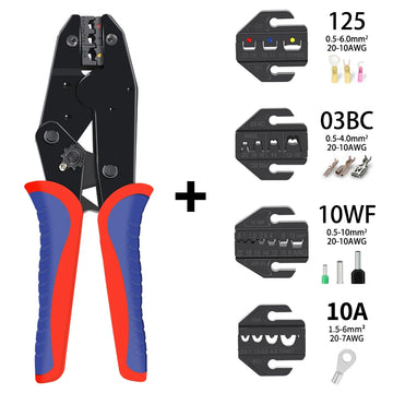 Pre Insulated Terminal Crimping Pliers Kit HS-30J HS-40J Clamp Cover/Multifunctional Brand Carbon Steel Crimping Pliers Apsilon