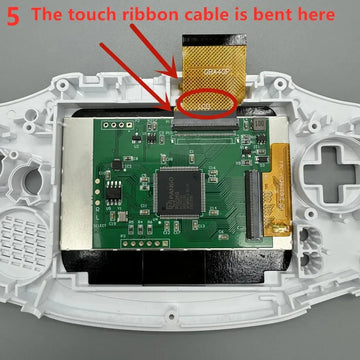 GBA IPS LCD No Cut Shell Required Easy to Install 2.9' IPS High Brightness LCD and Shell Kit for GameBoy Advance GBA Apsilon