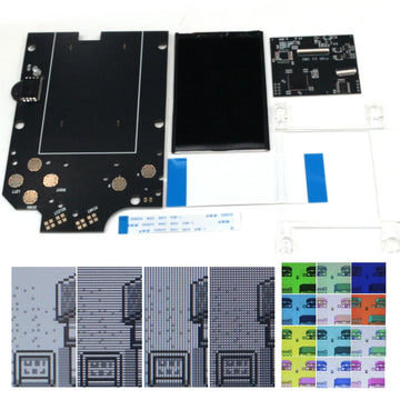 HISPEEDIDO For GameBoy DMG V5 IPS High Brightness Backlight LCD Ultra kits RIPS IPS LCD screen Mod For Game Boy DMG Classic menu Apsilon