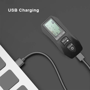 Pracmanu 30M Laser Rangefinder Digital Distance Meter High Precision Mini Laser Rangefinder USB Rechargeale Measurement Tool Apsilon
