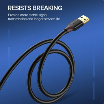 UGREEN USB Extension Cable USB 3.0 Extender Cable Type A Male to A Female USB to Data Transfer for Smart TV PS4 Laptop Computer Apsilon