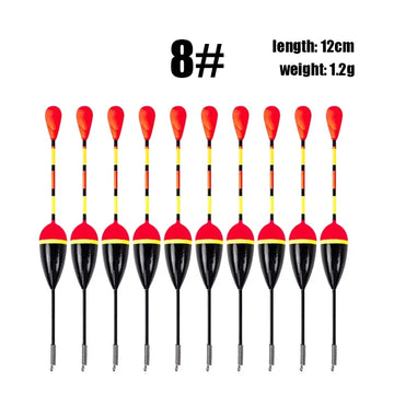 FTK visdobbers met lange antenne – 10 stuks