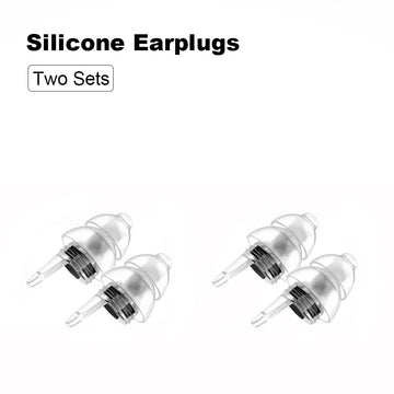 HUAK High Fidelity Silicone Ear Plugs for Noise Cancelling Washable Reusable Musicians Motorcycles Sleeping Work, Study, Swim Apsilon