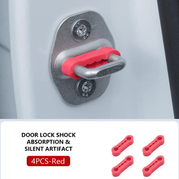 SEAMETAL Car Door Shock Absorber Universal Car Door Buckle Soundproof Deadener Damper Cushion Anti-Vibration Buffer Pad Apsilon