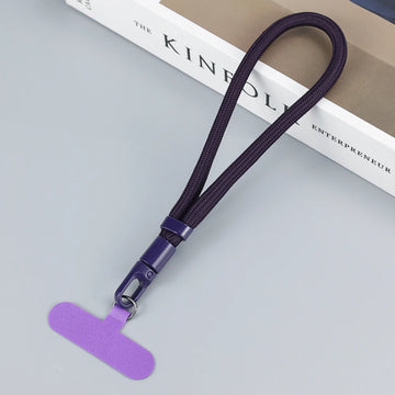 Universal Adjustable Mobile Phone Lanyard Short Wrist Strap with Self-locking Anti-drop Design Durable Polyester Phone Strap Apsilon