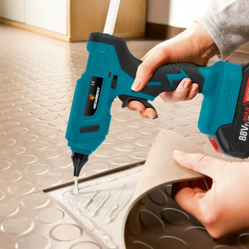 NEWBENY 100W 280°C Cordless Hot Melt Glue Gun Portable Rechargeable with Glue Sticks DIY Repair Tool For Makita 18V Battery Pin Apsilon