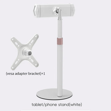 Keepro Portable Monitor Stand Height Adjustable Vesa Monitor Tablet Stand Free Standing Low Profile Desk Mount Monitor Support Apsilon