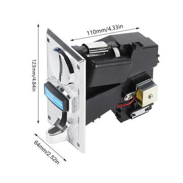 Multi Coin Acceptor Selector Slot for Arcade Game Mechanism Vending Machine Apsilon