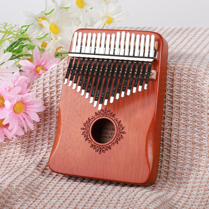 Kalimba Finger Piano 21 Keys 17 Key Thumb Piano Keyboard Musical Instrument Mbira for Beginner Music Lover  ﻿ Apsilon