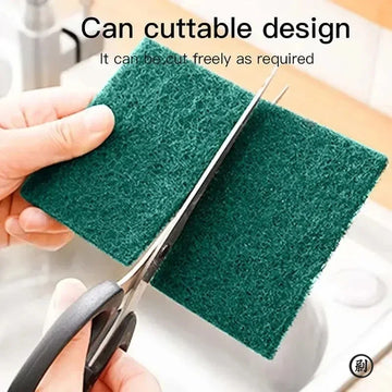 Grit-Free Scrub Pads, 10/30 Pcs - Scratch-Free for Non-Stick Pans, Multipurpose Reusable Kitchen Sponges for Dishes, Pots & Grea Apsilon