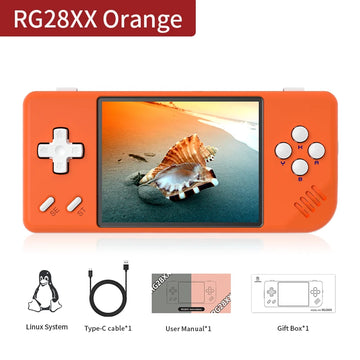 Anbernic RG28XX Retro Handheld Game Console 2.83" IPS Screen Linux 64-bit 3100mAh Gaming Player Supports Wifi Wireless HD Out TV Apsilon
