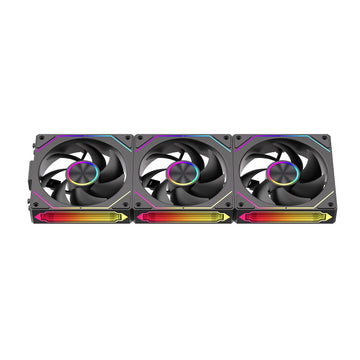 TEUCER DL-2 ARGB PC Fan 3-in-1 Case Fan Compatible with 240 360 Water Cooling Radiator Wireless Cooling Fan Kit Apsilon