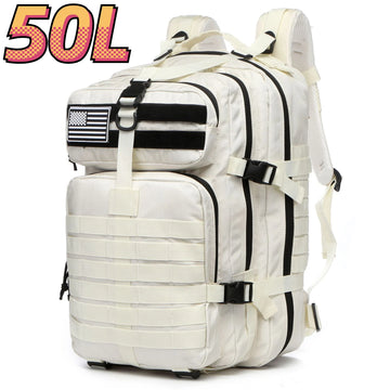 25L/50L 1000D Nylon Waterproof Trekking Fishing Hunting Bag Backpack Outdoor Rucksacks Tactical Sports Camping Hiking Apsilon