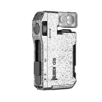 WUBEN G5 Rechargeable EDC Flashlight, 400 Lumens Dual Light Sources Mini Flashlight with RGB Light, Portable Pocket Flashlights Apsilon