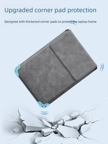 Laptop Sleeve Case 13 14 15 15.6 16Inch For Huawei HP DELL Bag For Macbook Air Pro 13 13.6 M4 Notebook Case with stand Men Women Apsilon