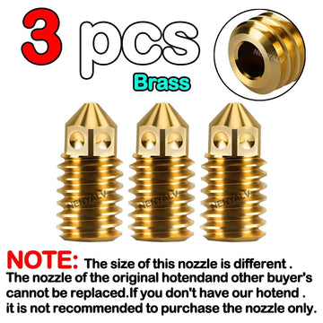 For Brass Hardened Steel Nozzle 3D Printer Hotend Kit For Bambu Lab A1/A1 Mini 0.2/0.4/0.6/0.8MM Silicone Brush Assembly Apsilon