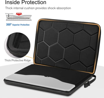 Hard EVA Laptop Sleeve Case 13 14 15.6 16 inch For MacBook Air/Pro Shockproof Computer Bag  With Lenovo, HP, ASUS, Dell Carrying Apsilon