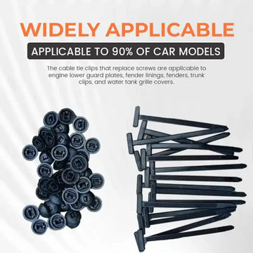 Cable tie buckle fixed through the core nail cable tie buckle mudguard fender inner lining trunk buckle Apsilon
