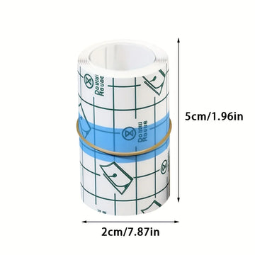1 Roll Transparent Self-Adhesive Tape, PU Material Bandage, Portable Finger Protector, Anti-Friction Sticker for Bathing Apsilon