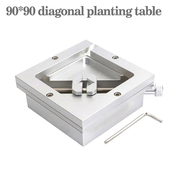 90mm silver ball planting table BGA steel mesh template bracket Foxture fixture for PCB chip welding rework repair fixture Apsilon