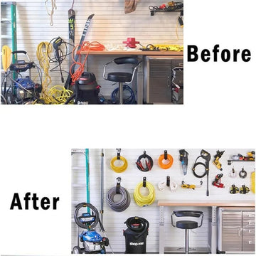 3pcs Heavy-Duty Storage Straps Reusable Extension Cord Organizer Cable Ties Hose Storage Accessory Holder Garage Organization Apsilon