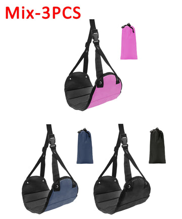 Portable Adjustable Leg Hammock with Comfortable Foot Rest for Airplane Office and Car Travel Support and Relaxation Apsilon