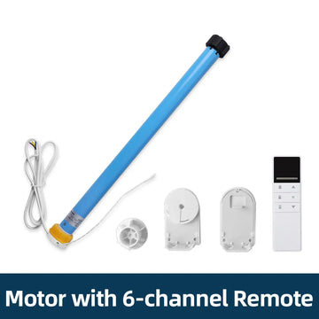Zemismart WiFi Electric Roller Blind Motor Automatic Engine for 37mm 38mm Tube Works with Tuya Alexa Google Home Voice Control Apsilon