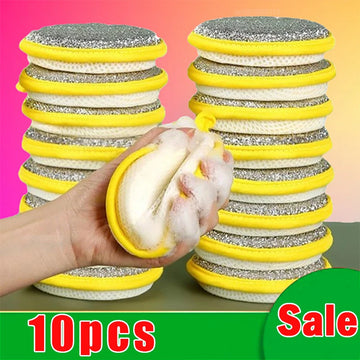 5/10/20Pcs Double Side Dishwashing Sponge Dish Washing Brush Pan Pot Dish Wash Sponges Household Cleaning Kitchen Tools Apsilon