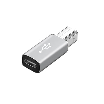 Type C USB Female to USB-B Male Adapter for Printer Scanner Converter USB-C Data Transfer Adapter for MIDI Controller Keyboard Apsilon