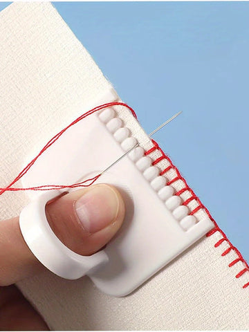 2pcs Sewing Guide Template Kit for Consistent Stitches – 3mm Spacing Precision Sewing Tool for Fabric Embroidery & Leathercraft Apsilon