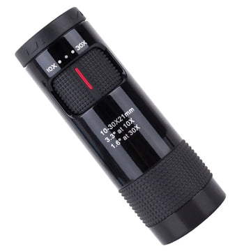 Powerful Monocular 10-30x21 Zoom Mini Telescope Portable Spotting Scope Camping Equipment Tourism Optical Sight Monocle Apsilon