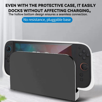 Upgraded protective case for 2025 Switch 2 ergonomic and comfortable TPU grip shell for NS Switch 2 protective case accessories Apsilon