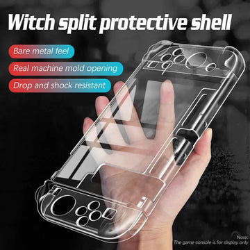 Suitable For Nintendo Switch High Transparency Pc Protective Case Game Console Handle Full Package Ultra Thin Split Protective Apsilon