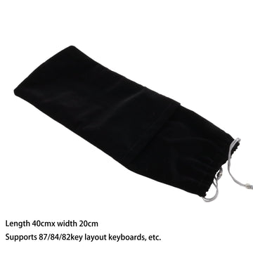 Keyboard Storage Bag Dustproof Storage Case 61/64 Keys 68 Keys /75 /87 Keys /98/108 Keys Mechanical Keyboard Protection Cover Apsilon