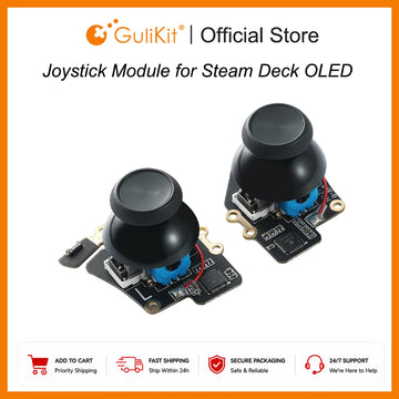 Gulikit SD05 Hall Effect Joystick Module for Steam Deck OLED No Drifting Stick Design for Game Accessories Repair Replacement Apsilon
