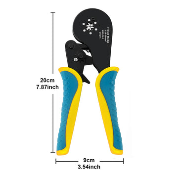 Ferrule Crimping Tool Kit, Wire Ferrule Crimper Plier Kit,Hexagonal Crimpers (0.08-16mm²/AWG28-5) for Wire Ferrules Connectors Apsilon