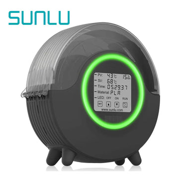 SUNLU S2 3D Printer Filament Dryer Box 70℃ with Humidity Display 4.6" LCD for PLA ABS PA PC 1.75-3.0mm From US/EU/UK/AU Apsilon