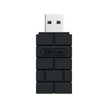 8BitDo USB Wireless Bluetooth Adapter 2 Receiver for Nintendo Switch 1, 2 PS1 Raspberry Pi Mini PS4 Controller for PS5 Handle Apsilon