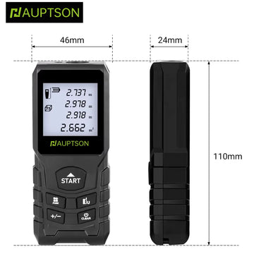 HAUPTSON 70/100M Laser Rangefinder Distance Meter Rangefinder Laser Tape Range Finder Building Apsilon