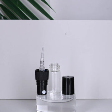 50pcs/batch 2ml transparent glass perfume sub-bottle sample trial pack essential oil perfume container portable Apsilon