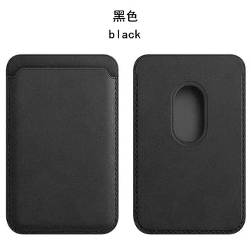 For Magsafe Magnetic Leather Wallet Case For iPhone  17 16 15 14 13 12 11 8  Samsung Huawei Card Holder with Magnet Covers Apsilon
