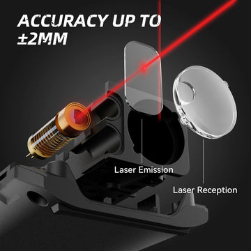 MILESEEY Laser Rangefinder X5 лазерная рулетка Laser Finder Digital Laser Distance Meter Laser Meter Laser Tape Measure Apsilon