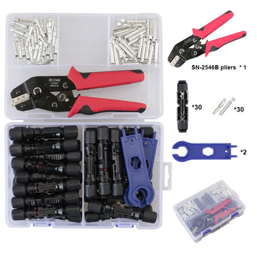 Crimping Pliers Set Terminal Eletrico Wire Clip Connector Electric Wiring Tools Crimper For MC Tool Plier Solar Energy 2546B 4 Apsilon