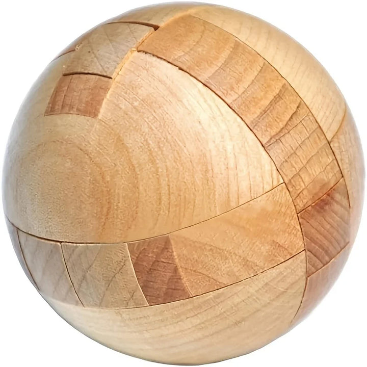 Wooden puzzle balls, home decorations for Halloween, Christmas, and Thanksgiving gifts, cultivating problem-solving skills Apsilon