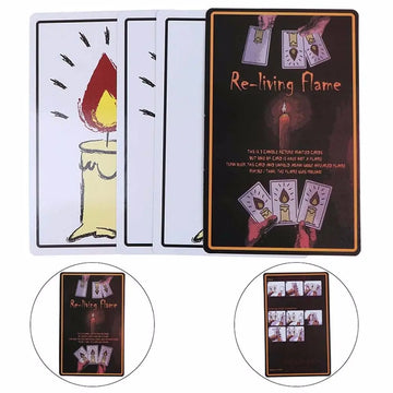 1 Set Relighting Candles Magic Cards Magic Tricks Magic Props Amazing New Magic Toy Funny Toys Apsilon