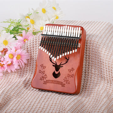 Kalimba Finger Piano 21 Keys 17 Key Thumb Piano Keyboard Musical Instrument Mbira for Beginner Music Lover  ﻿ Apsilon