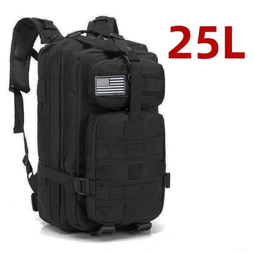25L/50L 1000D Nylon Waterproof Trekking Fishing Hunting Bag Backpack Outdoor Rucksacks Tactical Sports Camping Hiking Apsilon