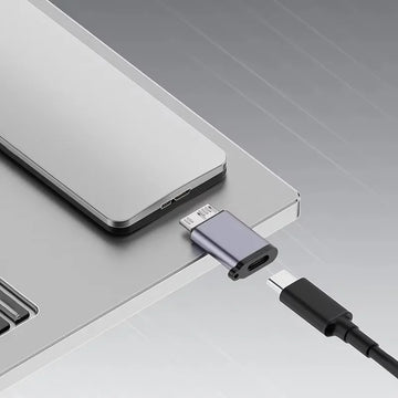 USB C 3.0 Micro B Male to Type C Female Adapter Type-C To Micro B Connector for Laptop External Hard Drive Disk Box Samsung S5 Apsilon