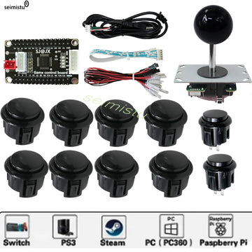 Arcade Joystick Copy Sanwa Neo Geo Arcade Game Diy Kit Raspberry Pi XBOX360 Android PS3 In 1 Usb Controller Zero Delay Board Apsilon