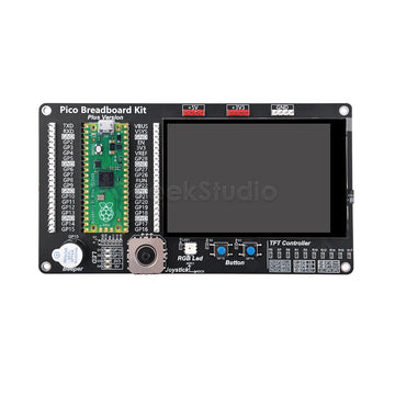 Raspberry Pi Pico /Pico W/2 Breadboard Kit with 3.5 Inch Touch Screen DIY Project Breakout Board Apsilon